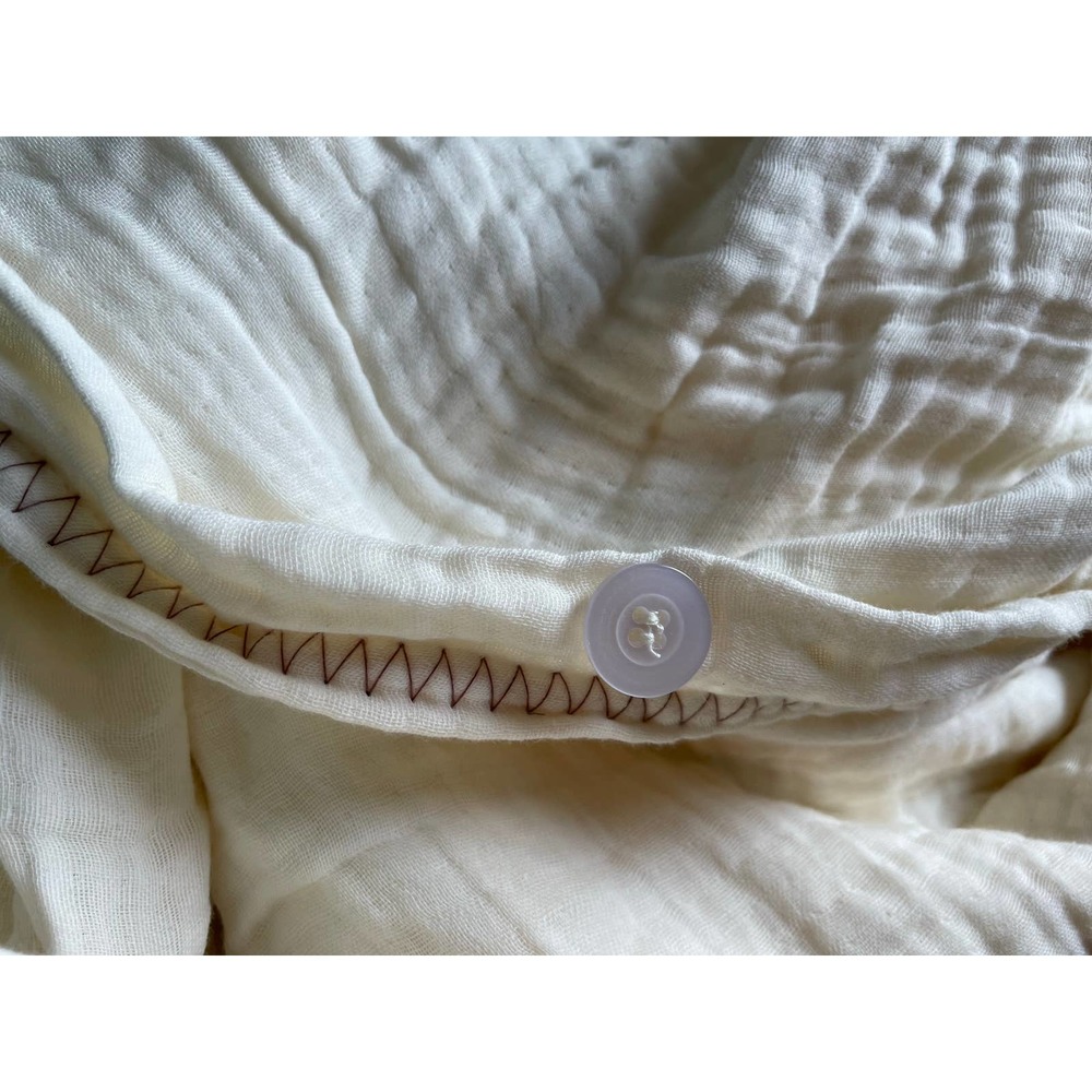 Amber Lewis for Anthropologie Gretchen Gauze Duvet Cover Queen NEW - Picture 4 of 6